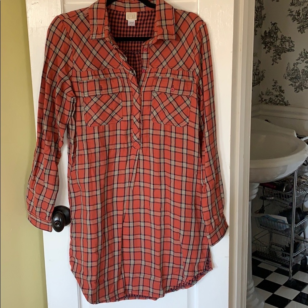 Plaid dress